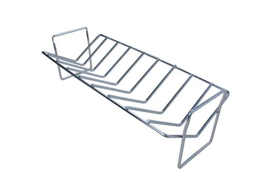 연기가 나고 굽기를 위한 42x18x12cm Kamado 석쇠 부속품 스테인리스 늑골 선반