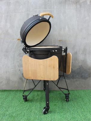 20 인치 세라믹 Kamado 석쇠 옥외 광택이 없는 까만 색깔 51cm