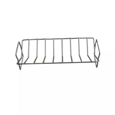 연기가 나고 굽기를 위한 42x18x12cm Kamado 석쇠 부속품 스테인리스 늑골 선반