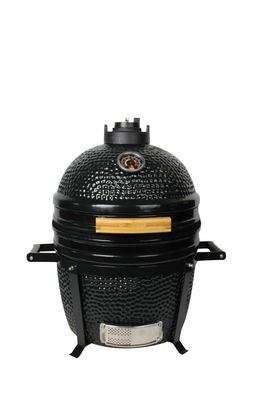옥외 목탄 16 인치 Kamado 석쇠 세라믹 까만 색깔 40cm