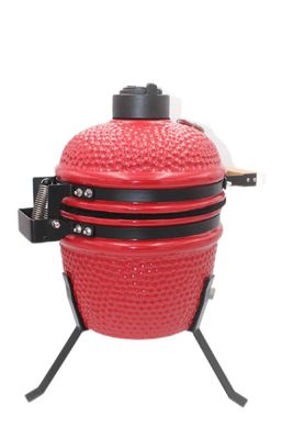 옥외 목탄 13 인치 Kamado 석쇠 빨간색 32cm