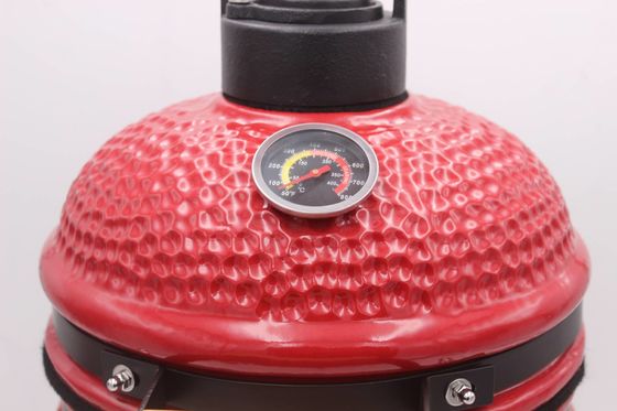 옥외 목탄 13 인치 Kamado 석쇠 빨간색 32cm