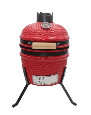 옥외 목탄 13 인치 Kamado 석쇠 빨간색 32cm
