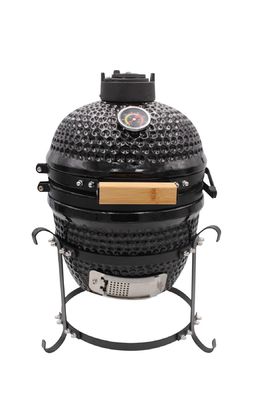 13 인치 32cm 숯불 바베큐 세라믹 그릴 야외 블랙