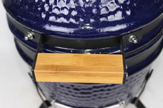 세라믹 13 인치 Kamado 석쇠 옥외 목탄 해군 색깔 32cm
