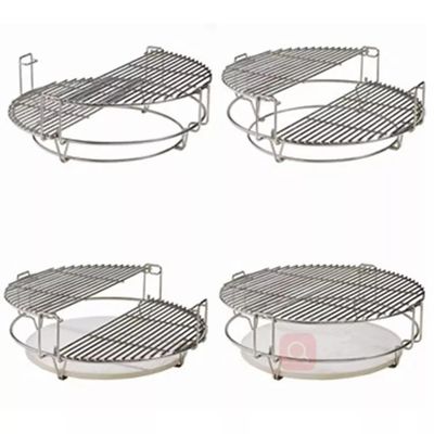 스테인리스 Kamado 석쇠 부속품은 BBQ를 분할하고 정복합니다
