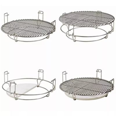 스테인리스 Kamado 석쇠 부속품은 BBQ를 분할하고 정복합니다