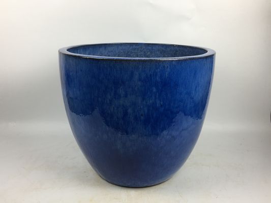 라운드 3 유광 야외 화분 14'' 18'' 22'' 유광 화분