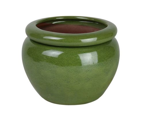 6 인치 세라믹 실내 냄비 세라믹 자체 급수 냄비