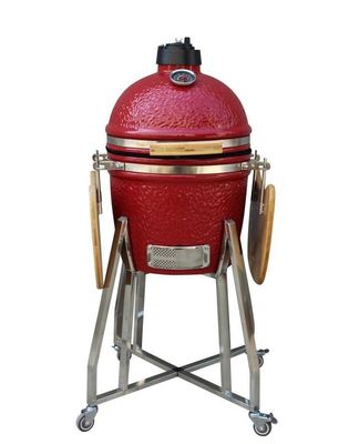 빨간색 39cm 15 인치 Kamado 석쇠 스테인리스 취사 도구