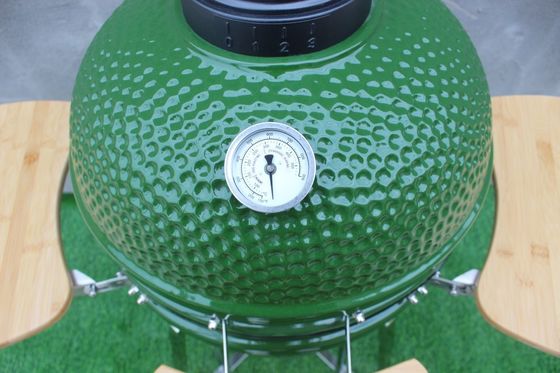 옥외 48cm 18 인치 Kamado 석쇠 녹색 스테인리스