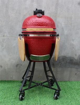 취사 도구 세라믹 목탄 석쇠 44cm 17 인치 왕 빨간색