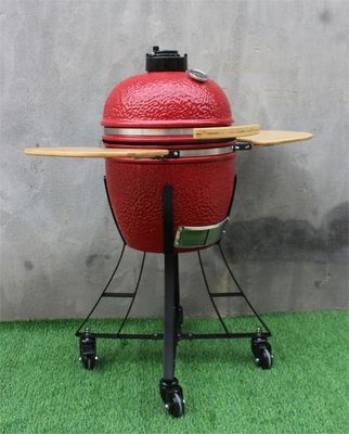 44cm 세라믹 바베큐 그릴 로얄 레드 컬러 17 인치 스모킹 베이킹 굽고 굽기