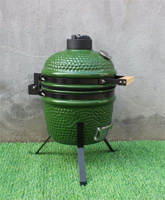 녹색 옥외 13 인치 세라믹 목탄 요리 기구 33cm