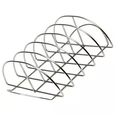 41x25.5x12cm Kamado 그릴 액세서리 흡연 및 굽기를 위한 스테인레스 스틸 리브 랙