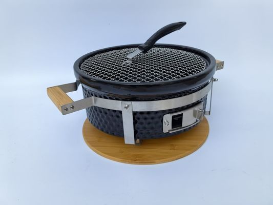 세라믹 목탄 BBQ 그릴 히바치 그릴 둥근 검은 색