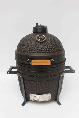 야외 석탄 16 인치 카마도 그릴 세라믹 매트 블랙 컬러 40cm
