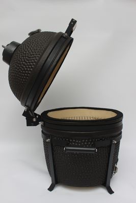 야외 석탄 16 인치 카마도 그릴 세라믹 매트 블랙 컬러 40cm
