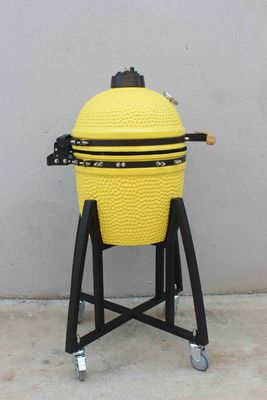 세라믹 16인치 카마도 그릴 석탄 레몬 색 40cm