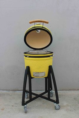 세라믹 16인치 카마도 그릴 석탄 레몬 색 40cm